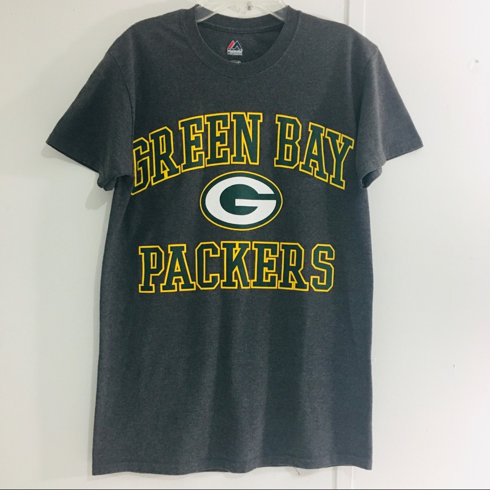 Green Bay Packers  gray T Shirt